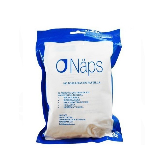 NAPS TOALLITAS 100 UNIDADES